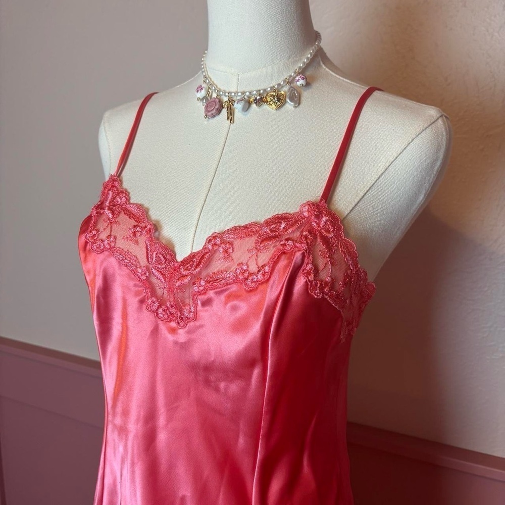 babydoll 90s vintage lace slip - Picture 10 of 12